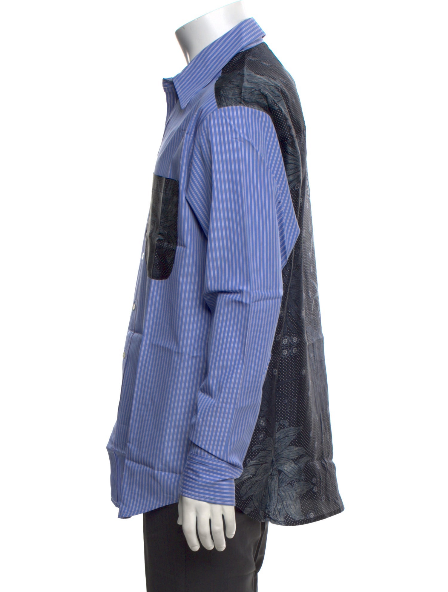 Pierre-Louis Mascia Striped Long Sleeve Shirt w/ Tags