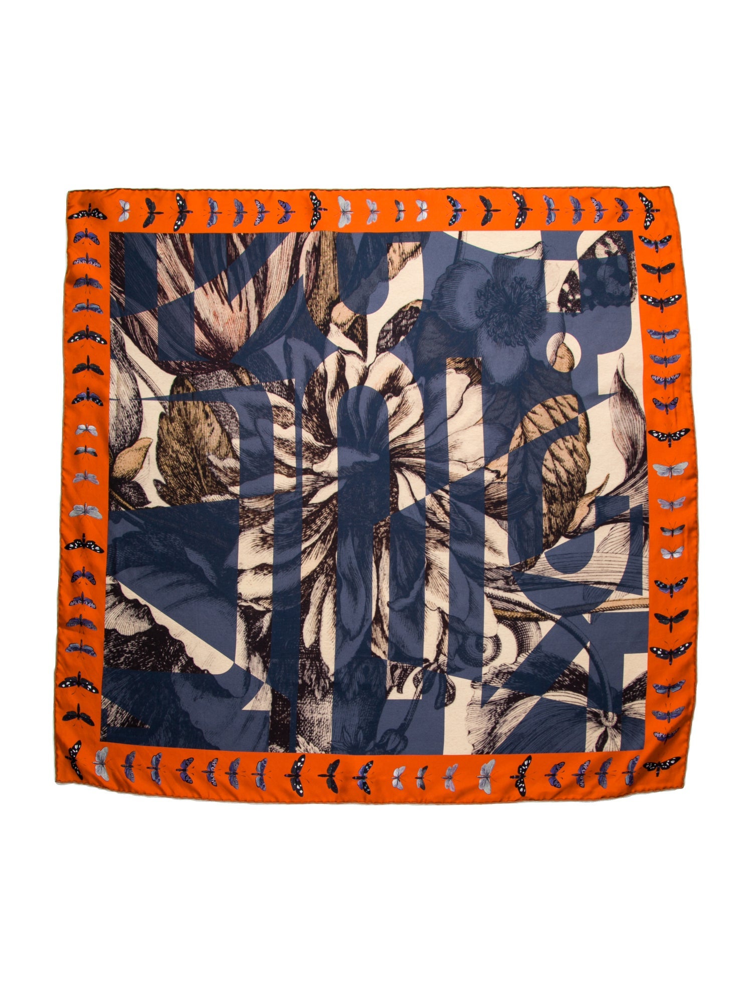 Pierre-Louis Mascia Silk Printed Scarf w/ Tags