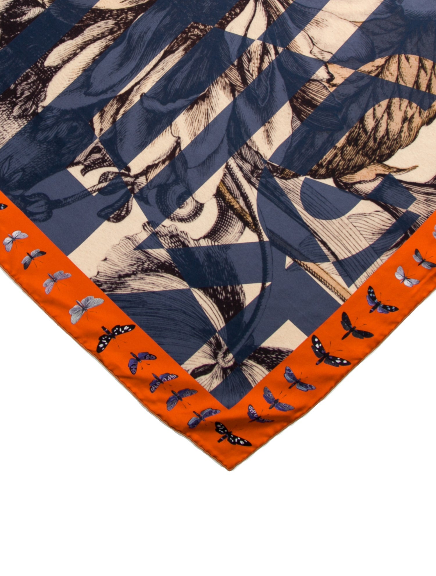 Pierre-Louis Mascia Silk Printed Scarf w/ Tags