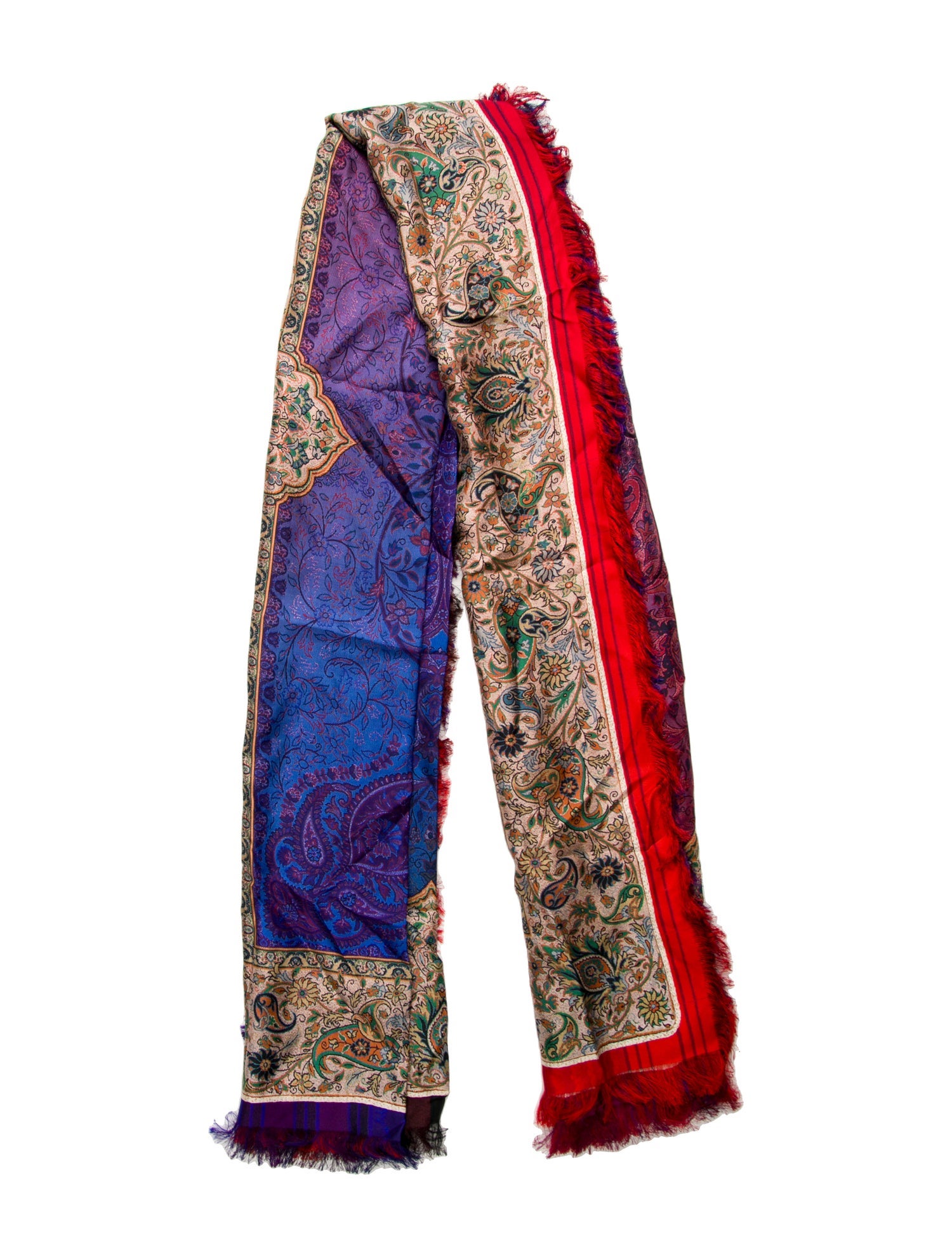 Pierre-Louis Mascia Le Paradis du Roy Silk Scarf w/ Tags