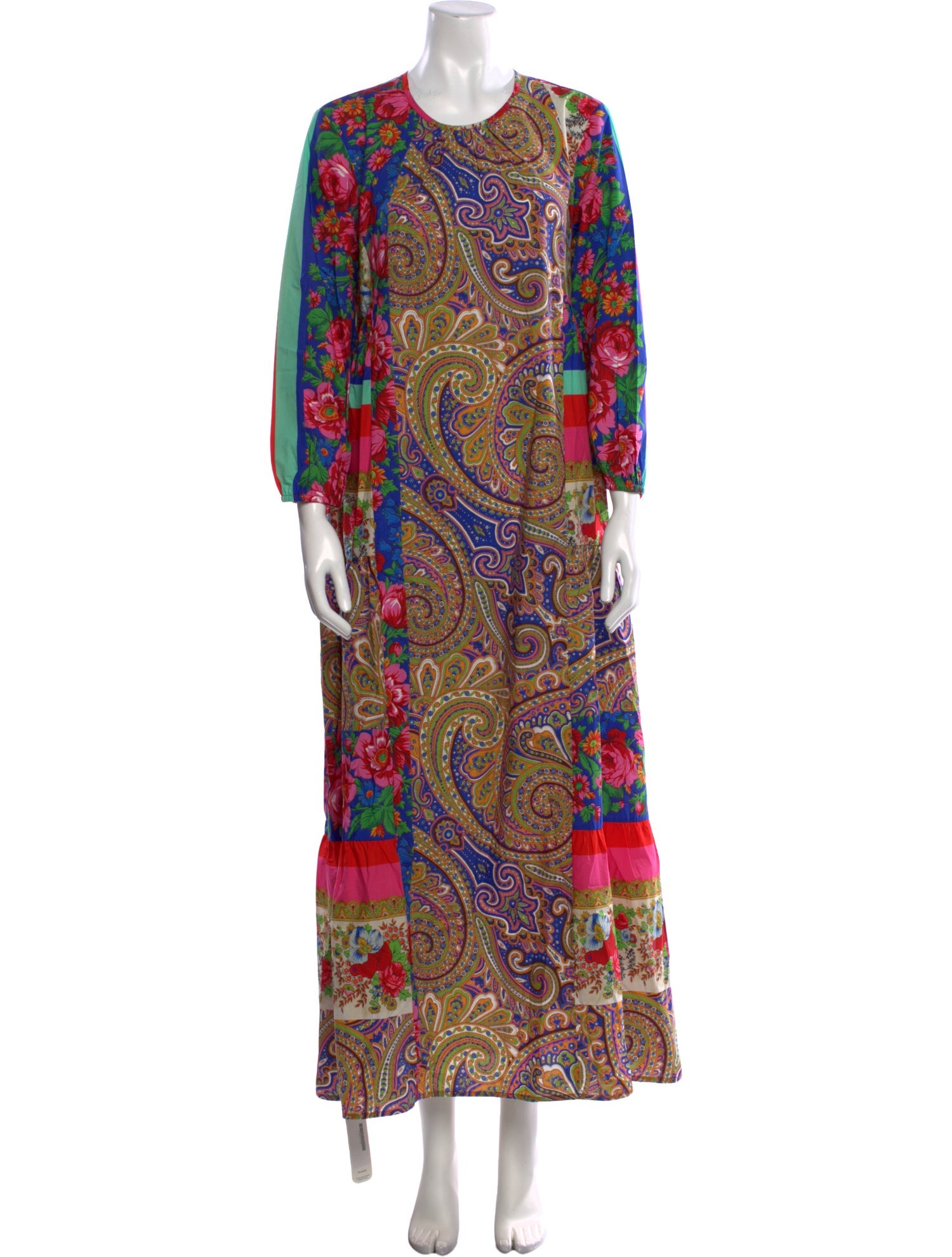 Pierre-Louis Mascia Paisley Print Long Dress