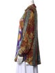 Pierre-Louis Mascia Silk Printed Button-Up Top