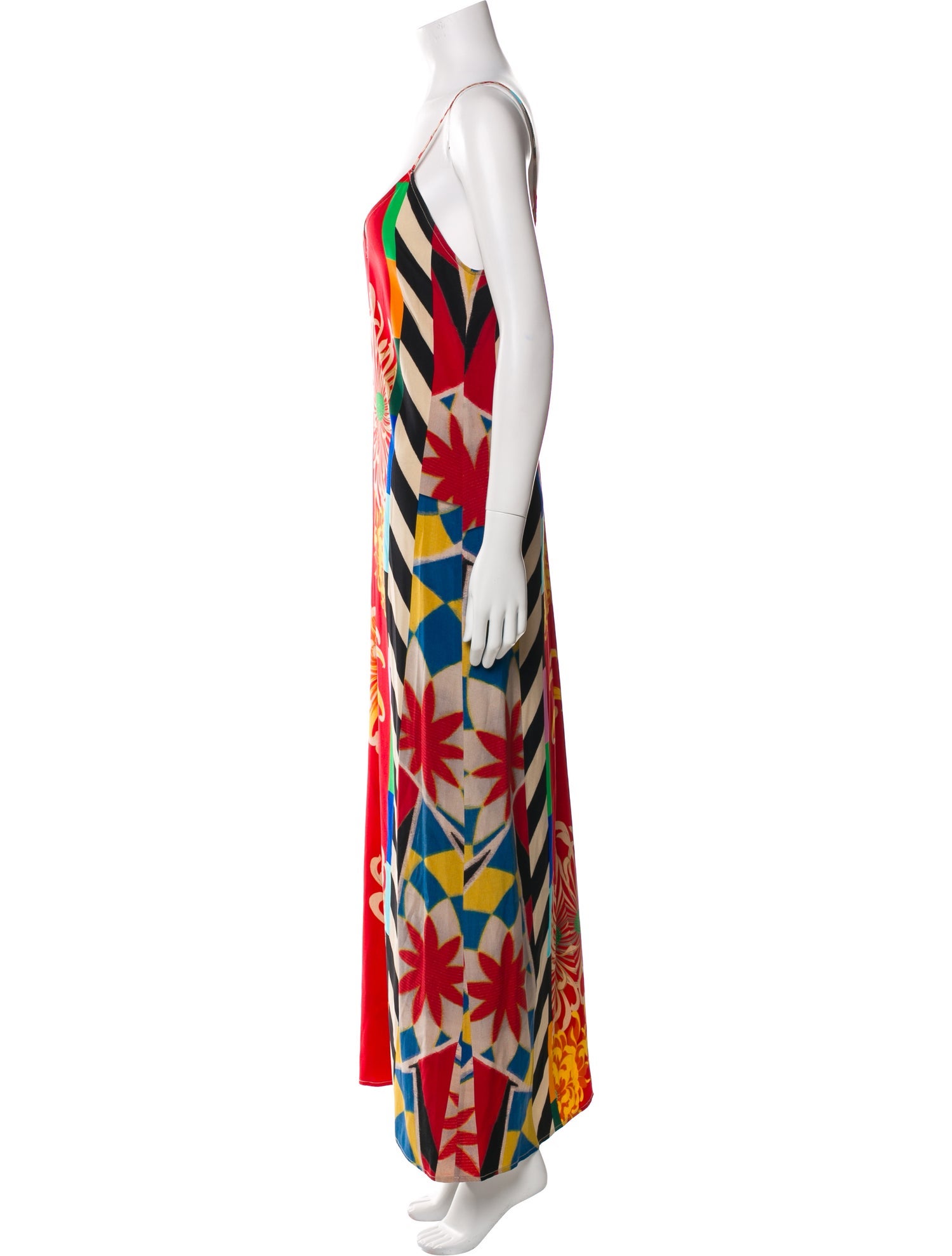 Pierre-Louis Mascia Silk Long Dress