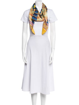 Pierre-Louis Mascia Silk Printed Scarf