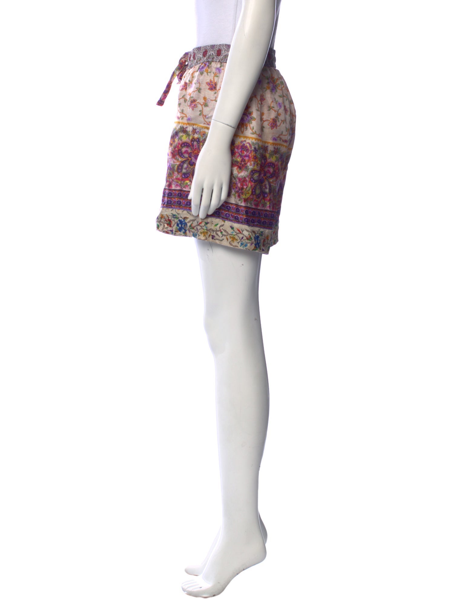 Pierre-Louis Mascia Silk Mini Shorts w/ Tags