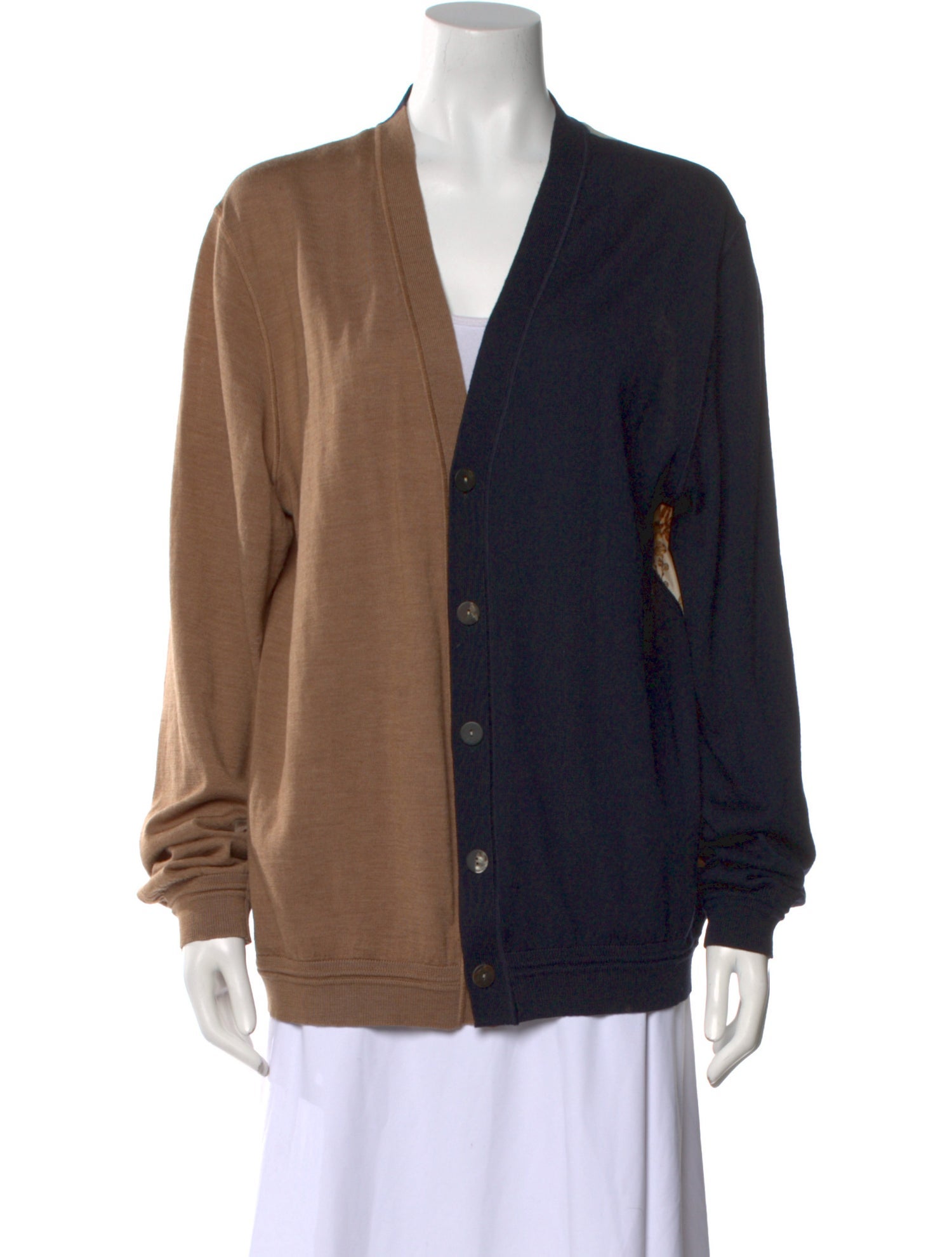 Pierre-Louis Mascia Virgin Wool V-Neck Sweater