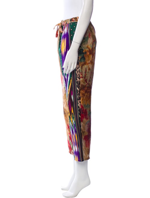 Pierre-Louis Mascia Silk Straight Leg Pants