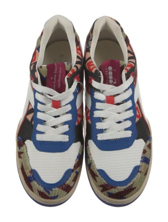Pierre-Louis Mascia Canvas Printed Sneakers