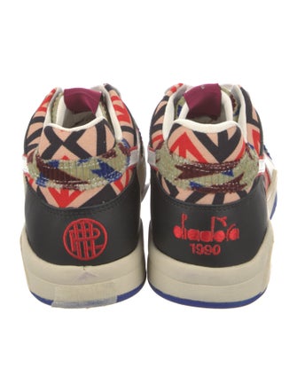 Pierre-Louis Mascia Canvas Printed Sneakers