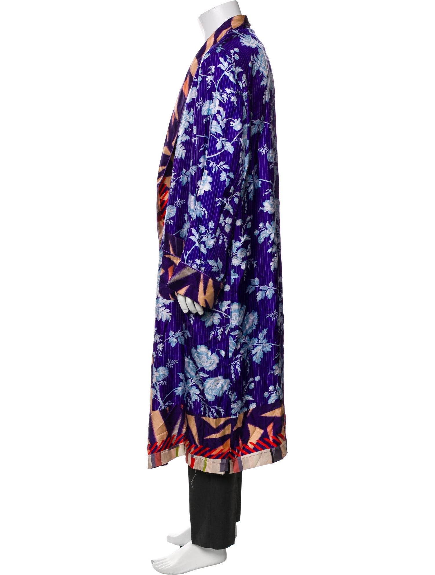 Pierre-Louis Mascia Silk Printed Robe