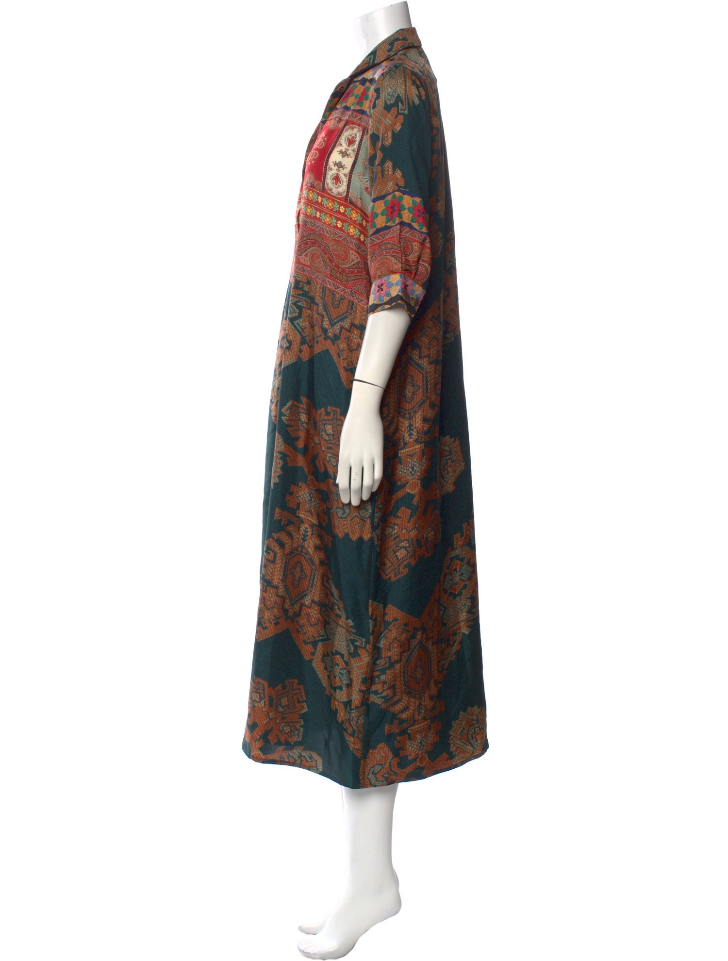 Pierre-Louis Mascia Silk Long Dress