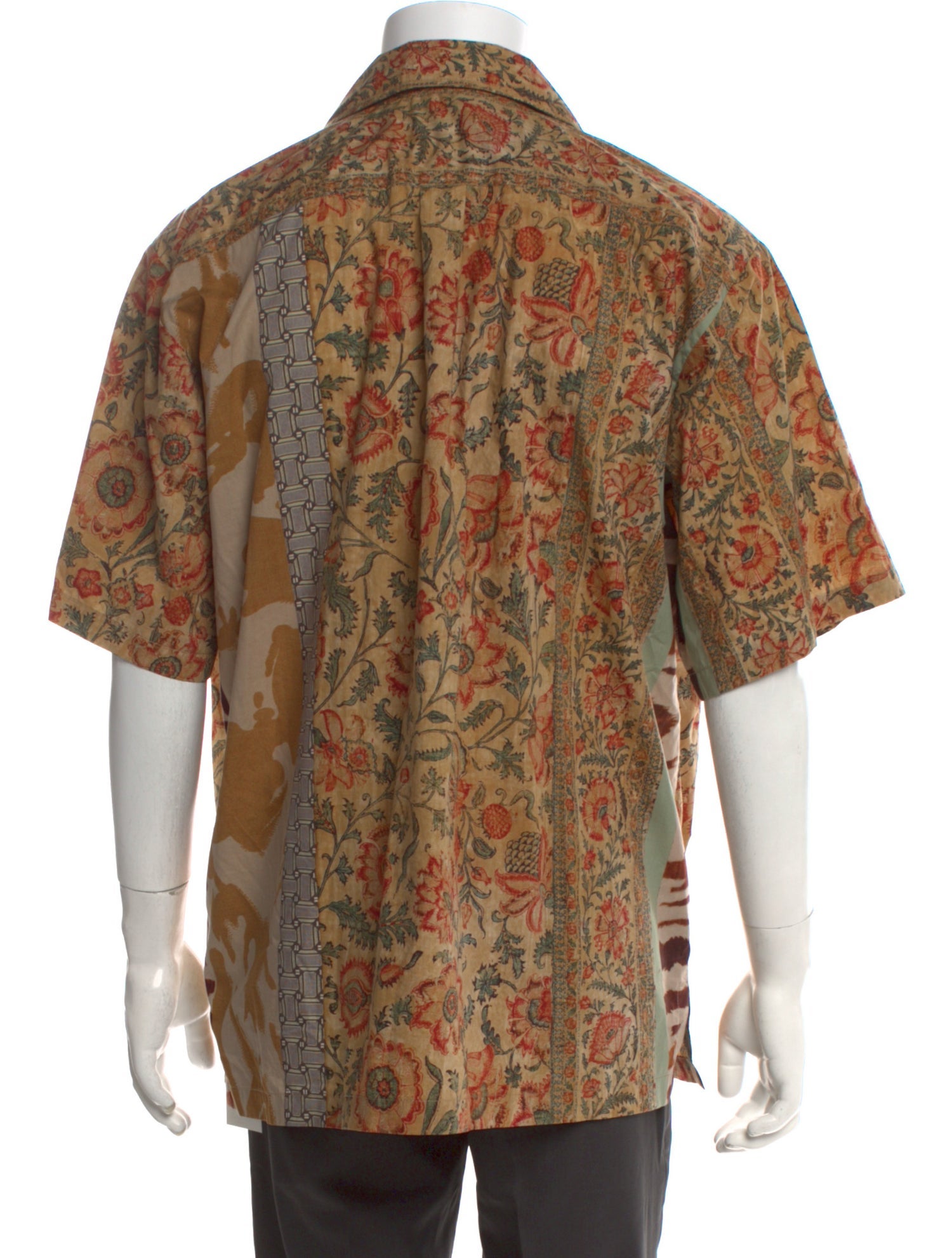 Pierre-Louis Mascia Floral Print Short Sleeve Shirt