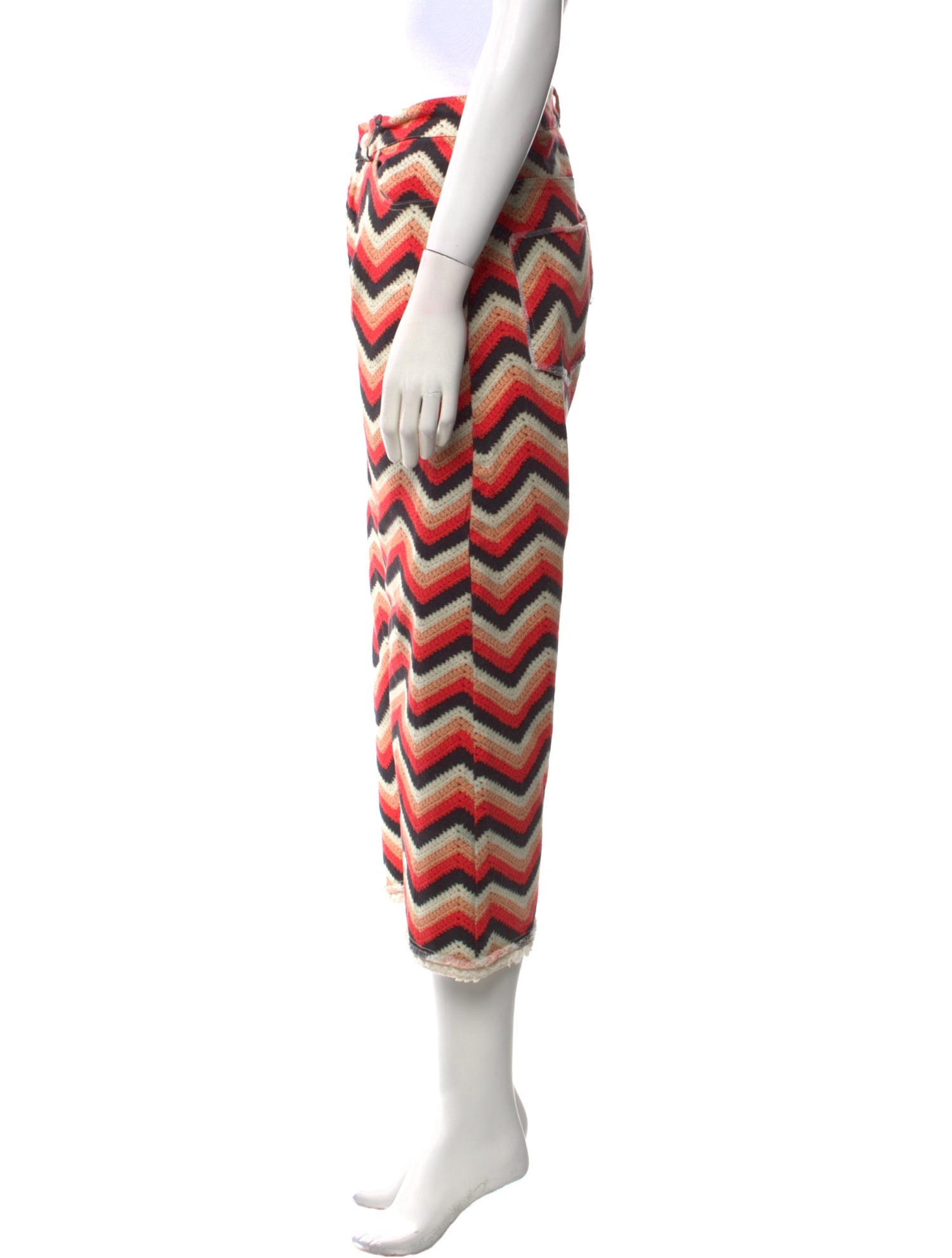 Pierre-Louis Mascia Striped Wide Leg Pants