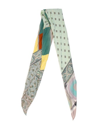 Pierre-Louis Mascia Silk Printed Scarf
