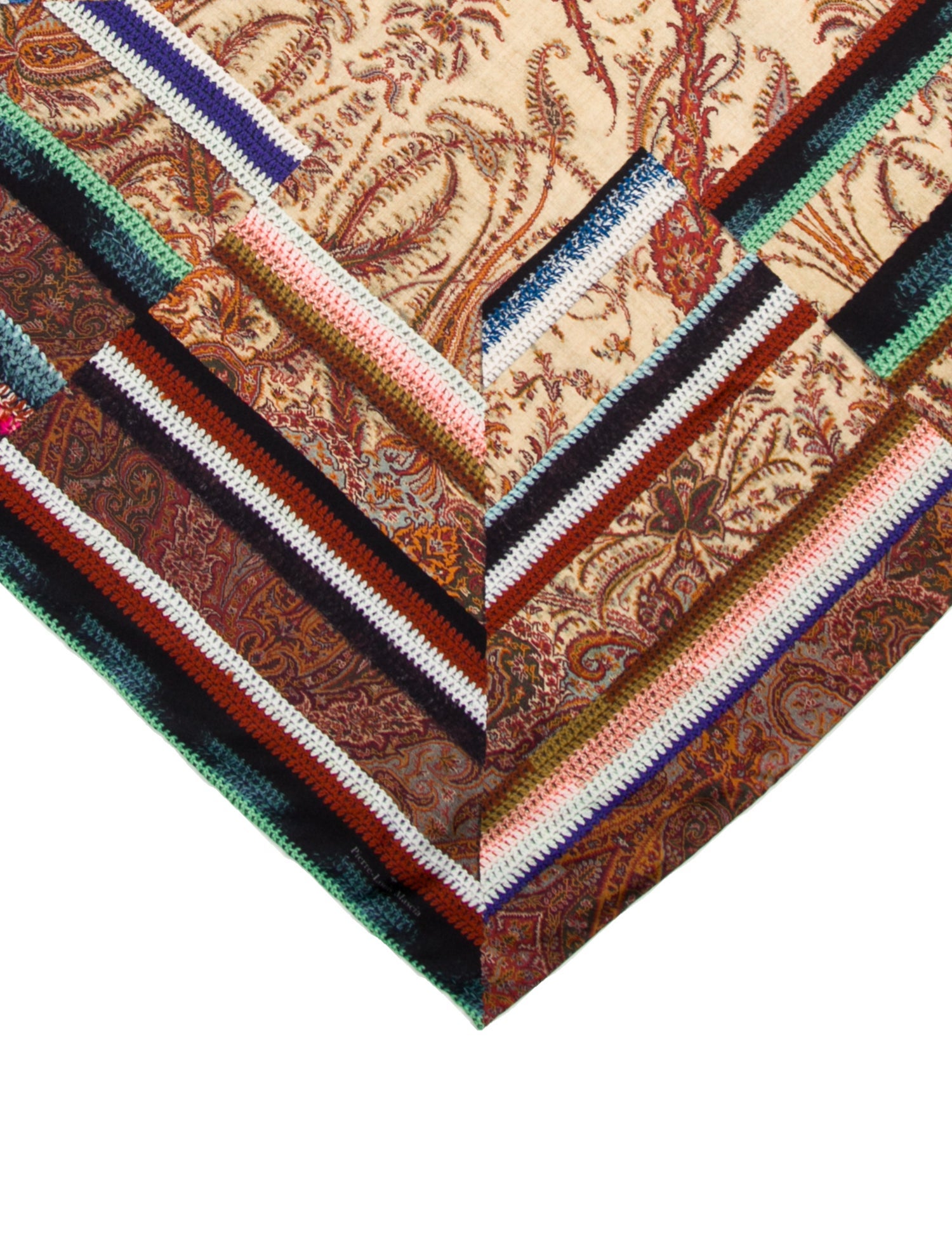 Pierre-Louis Mascia Silk Printed Scarf w/ Tags