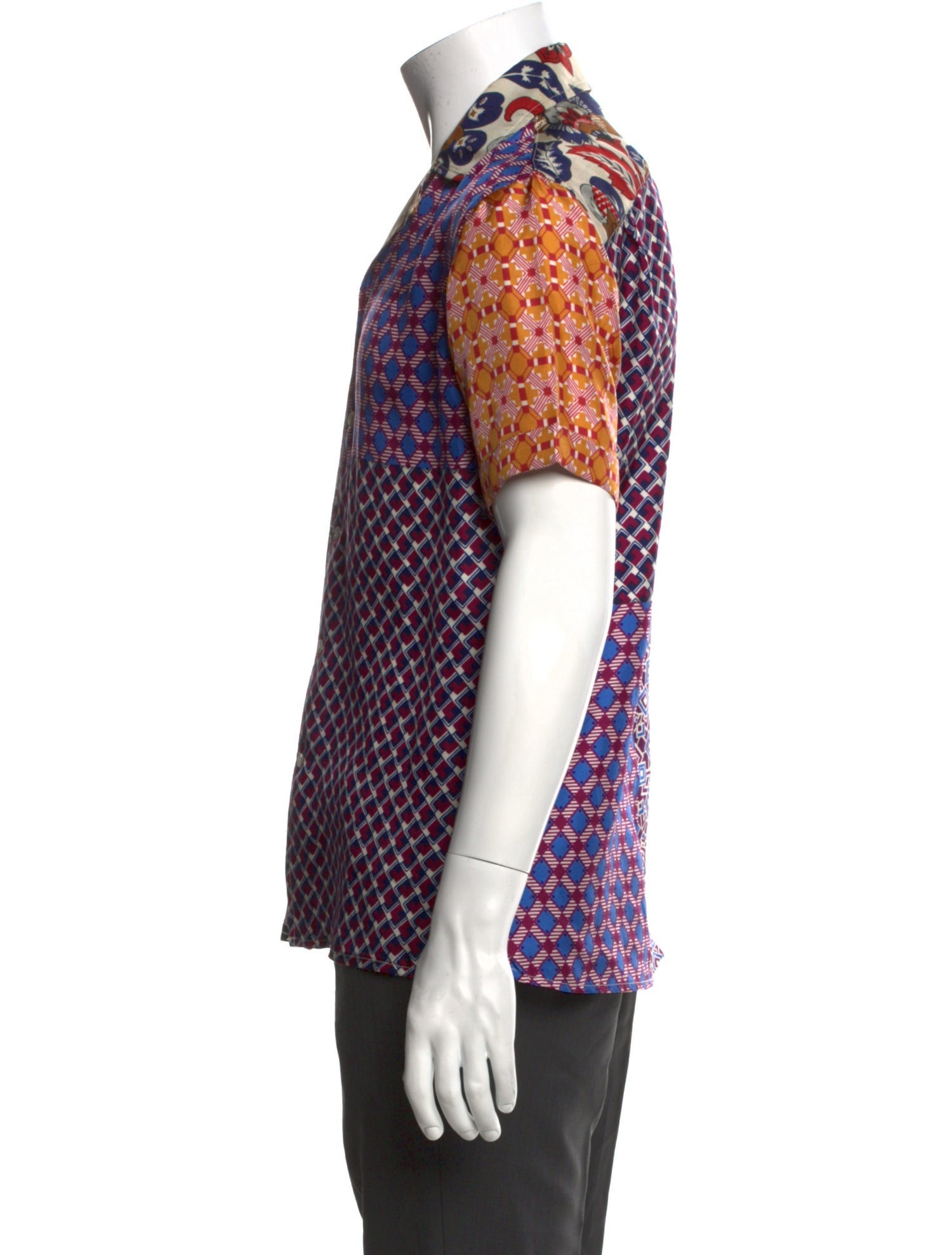 Pierre-Louis Mascia Silk Printed Shirt