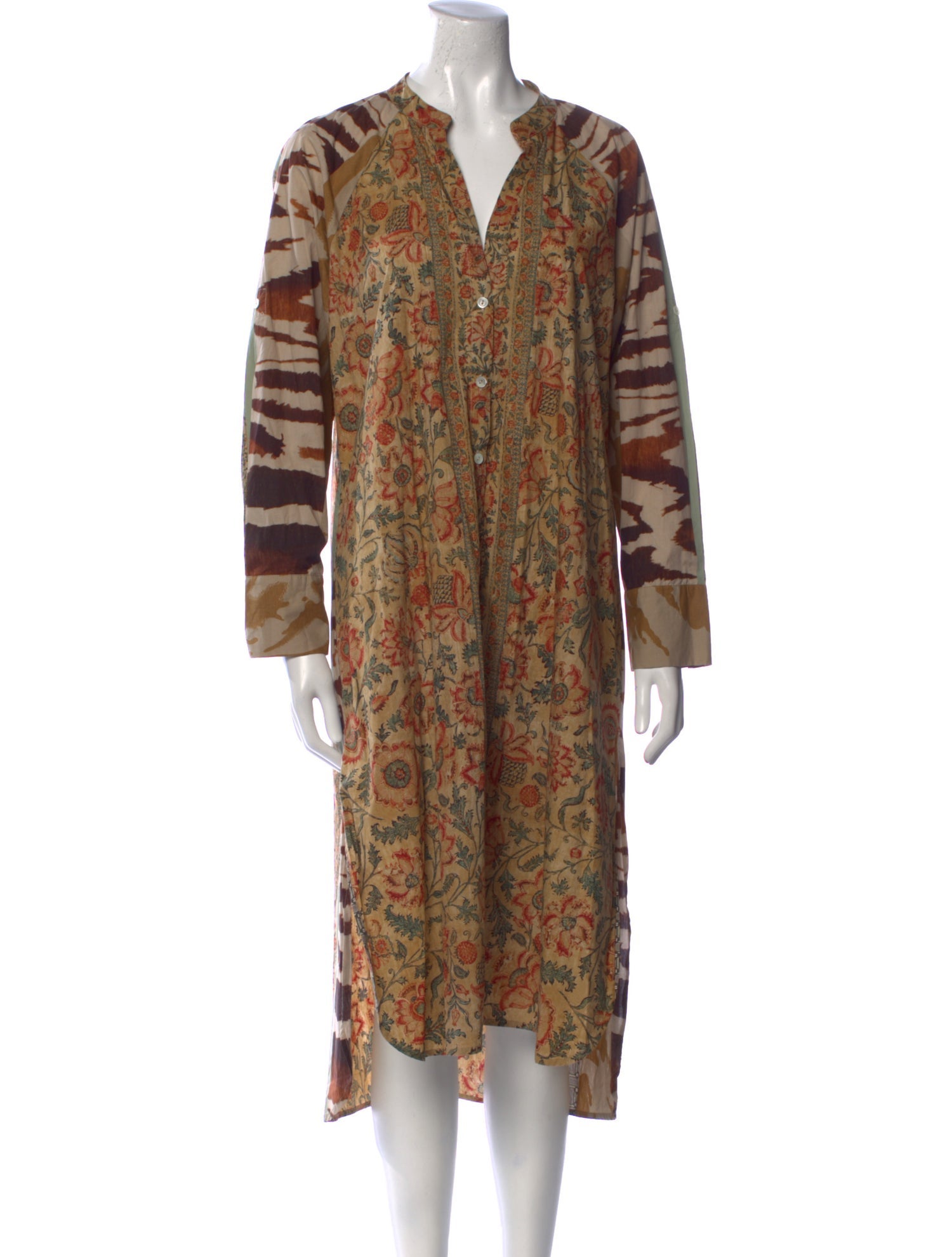 Pierre-Louis Mascia Printed Midi Length Dress