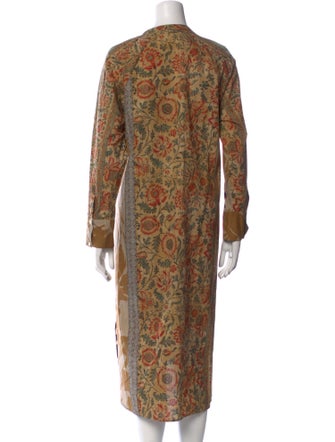 Pierre-Louis Mascia Printed Midi Length Dress