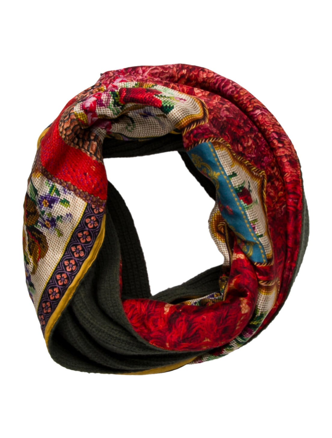 Pierre-Louis Mascia Cashmere Floral Print Shawl