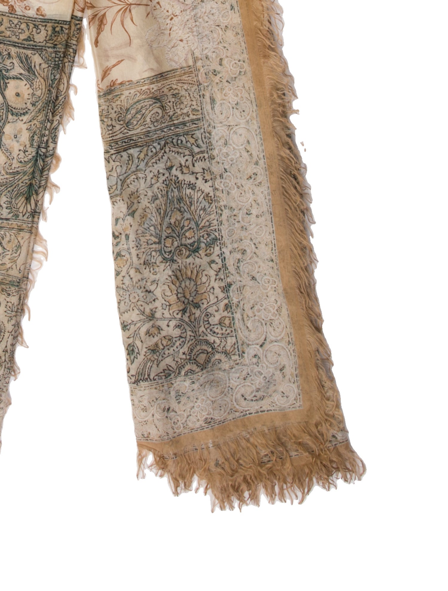 Pierre-Louis Mascia Silk Floral Print Scarf