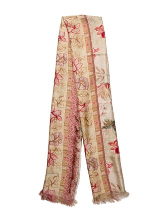 Pierre-Louis Mascia Silk Printed Scarf