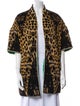 Pierre-Louis Mascia Animal Print Faux Fur Jacket