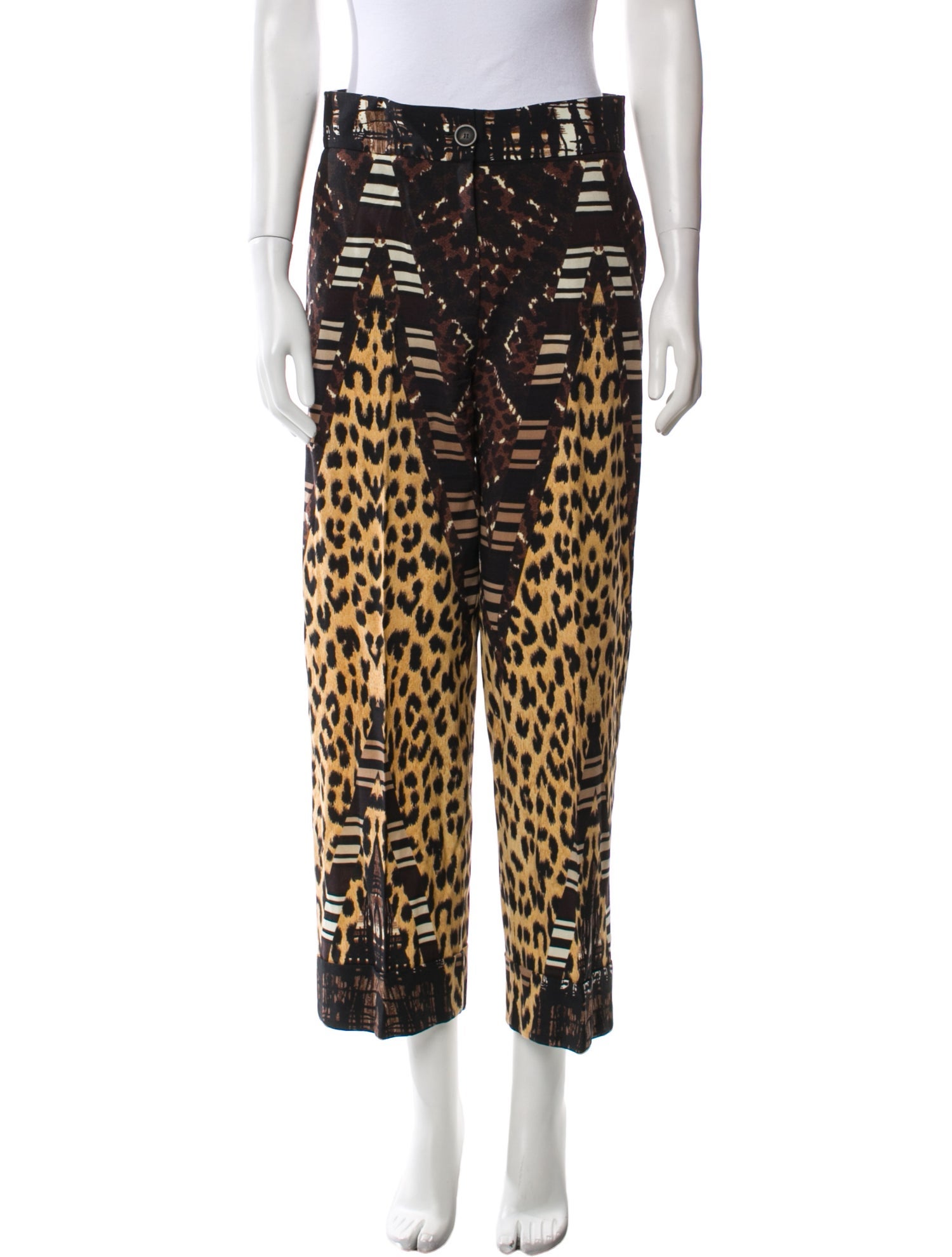 Pierre-Louis Mascia Virgin Wool Wide Leg Pants w/ Tags