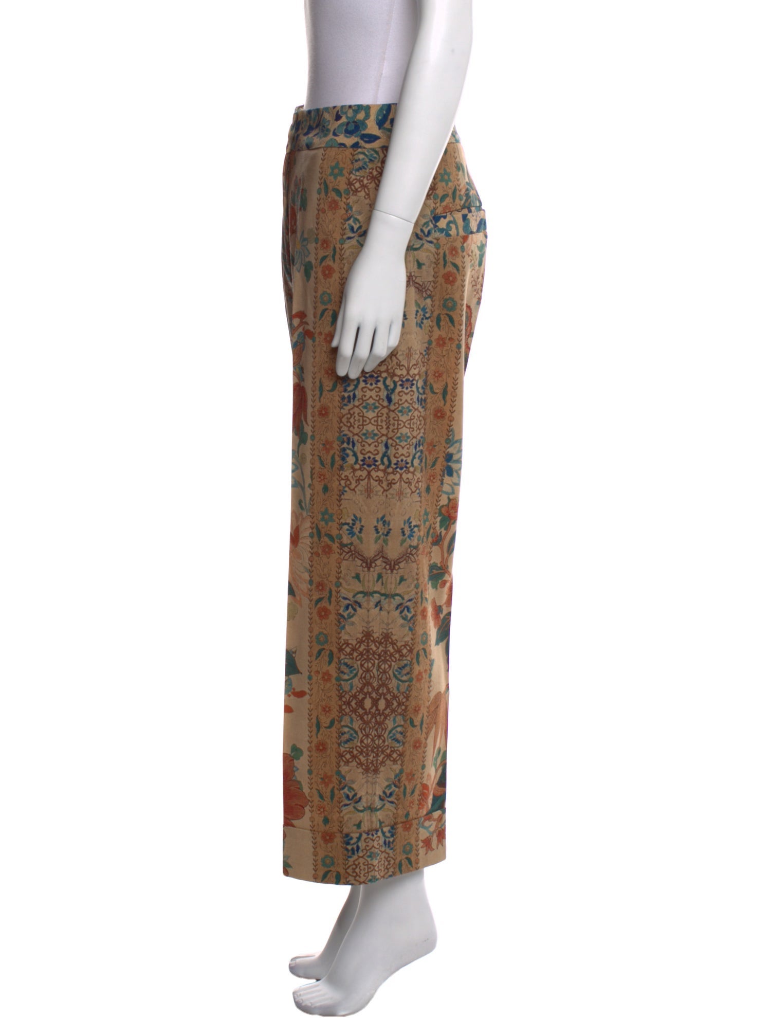 Pierre-Louis Mascia Virgin Wool Wide Leg Pants