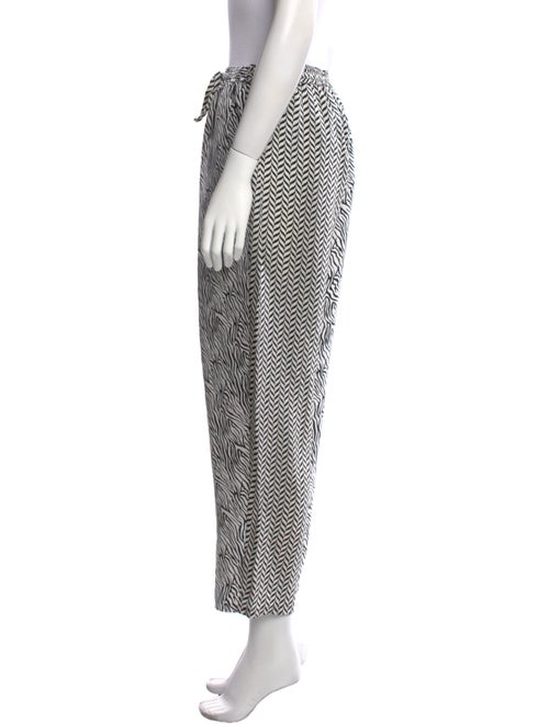 Pierre-Louis Mascia Silk Straight Leg Pants