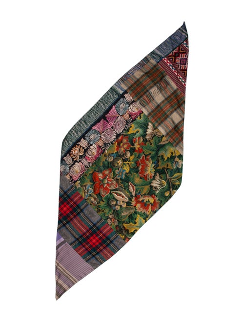 Pierre-Louis Mascia Silk Floral Print Scarf
