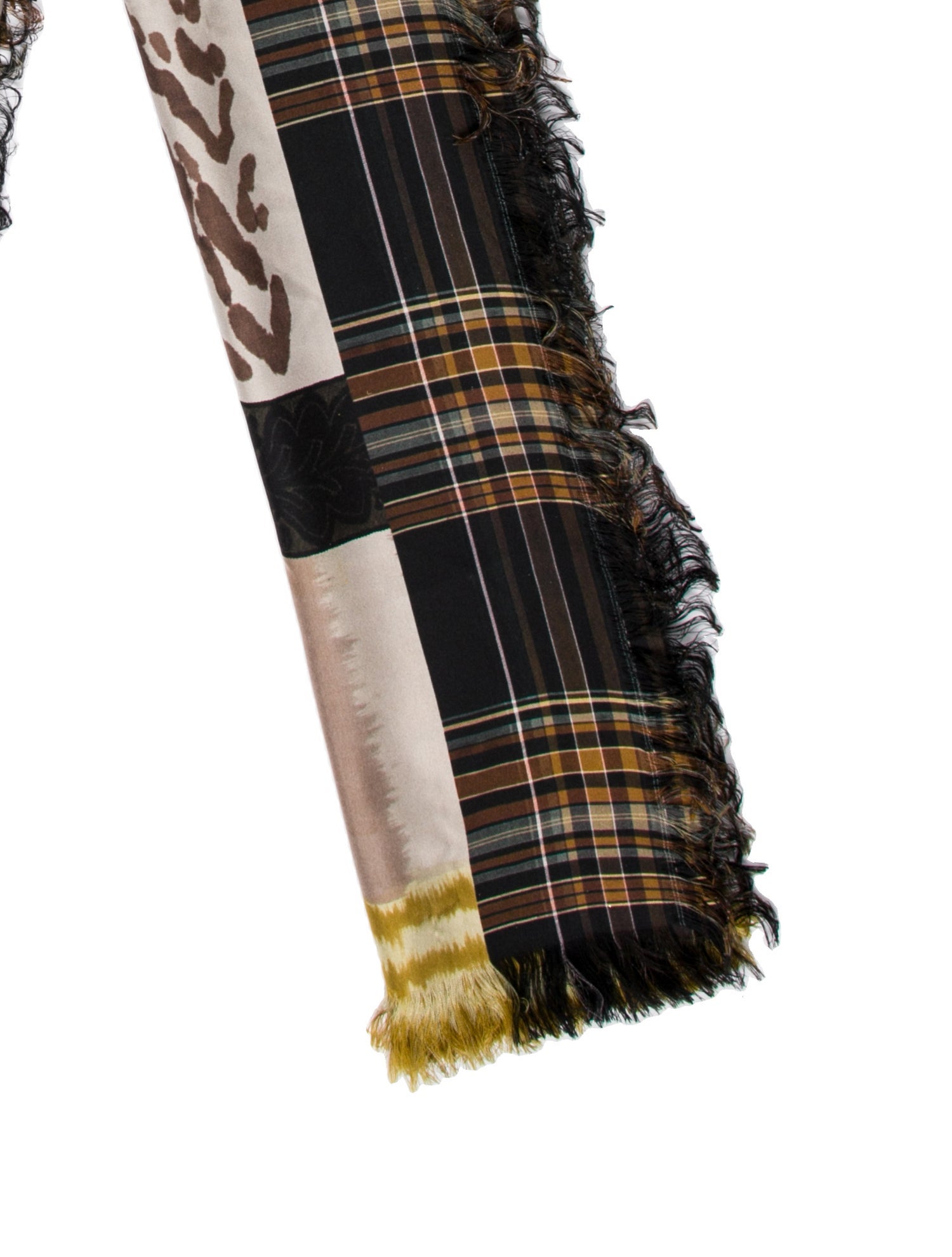 Pierre-Louis Mascia Silk Striped Scarf