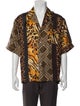 Pierre-Louis Mascia Silk Printed Shirt