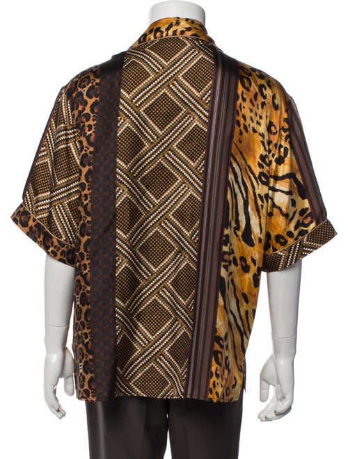 Pierre-Louis Mascia Silk Printed Shirt