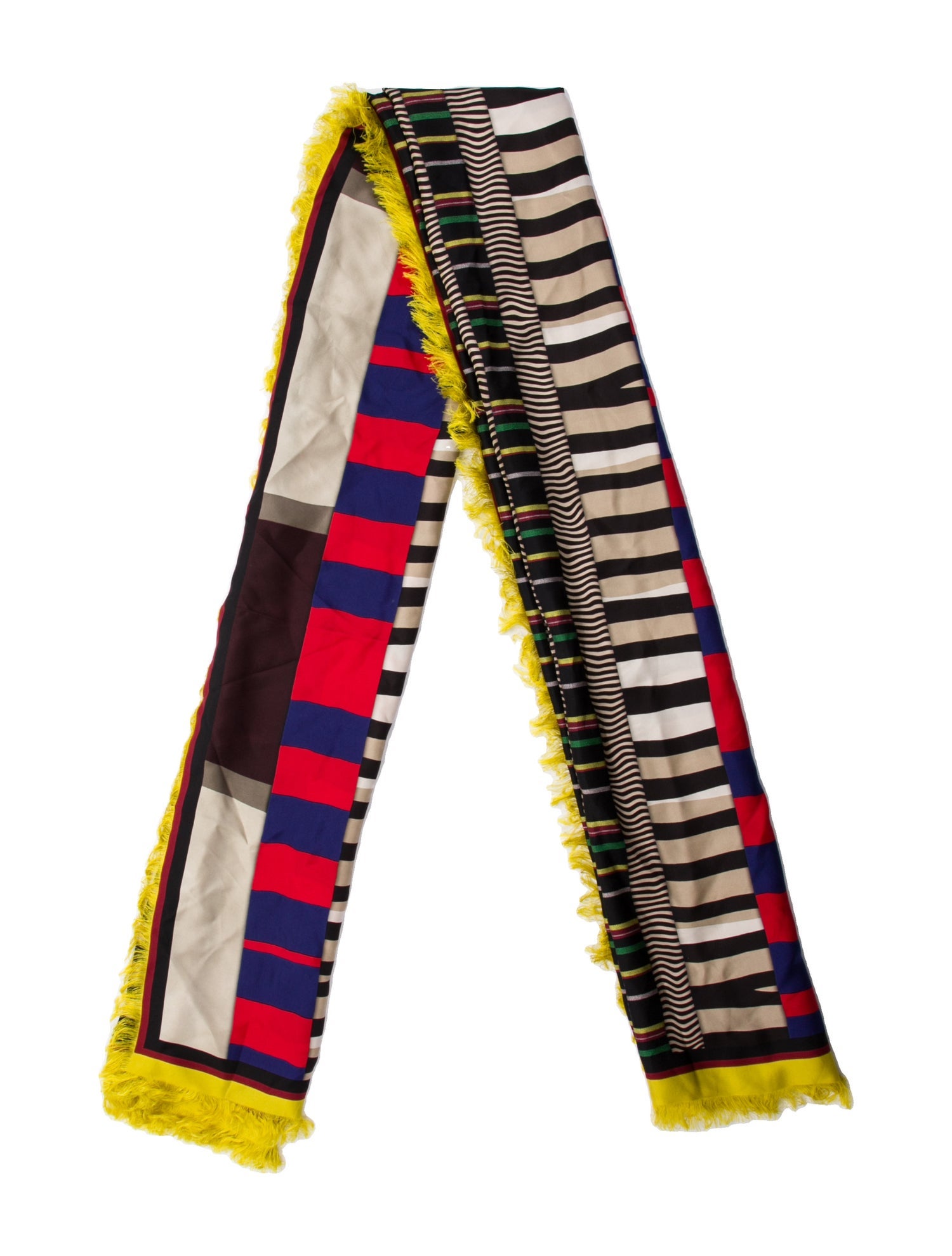 Pierre-Louis Mascia Silk Printed Scarf w/ Tags