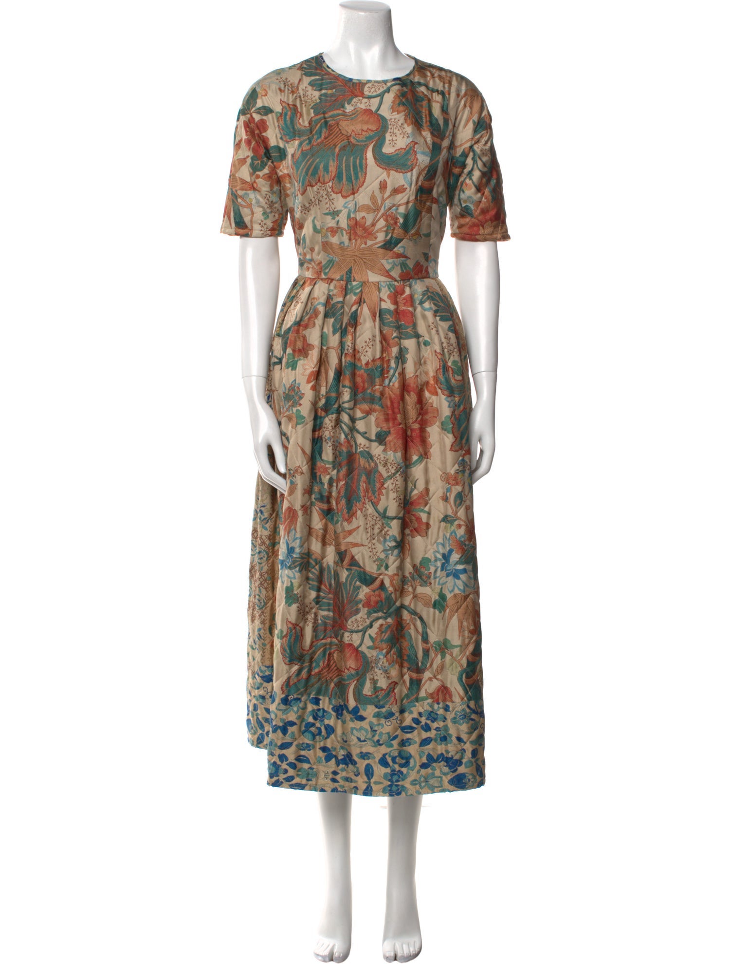 Pierre-Louis Mascia Floral Print Midi Length Dress