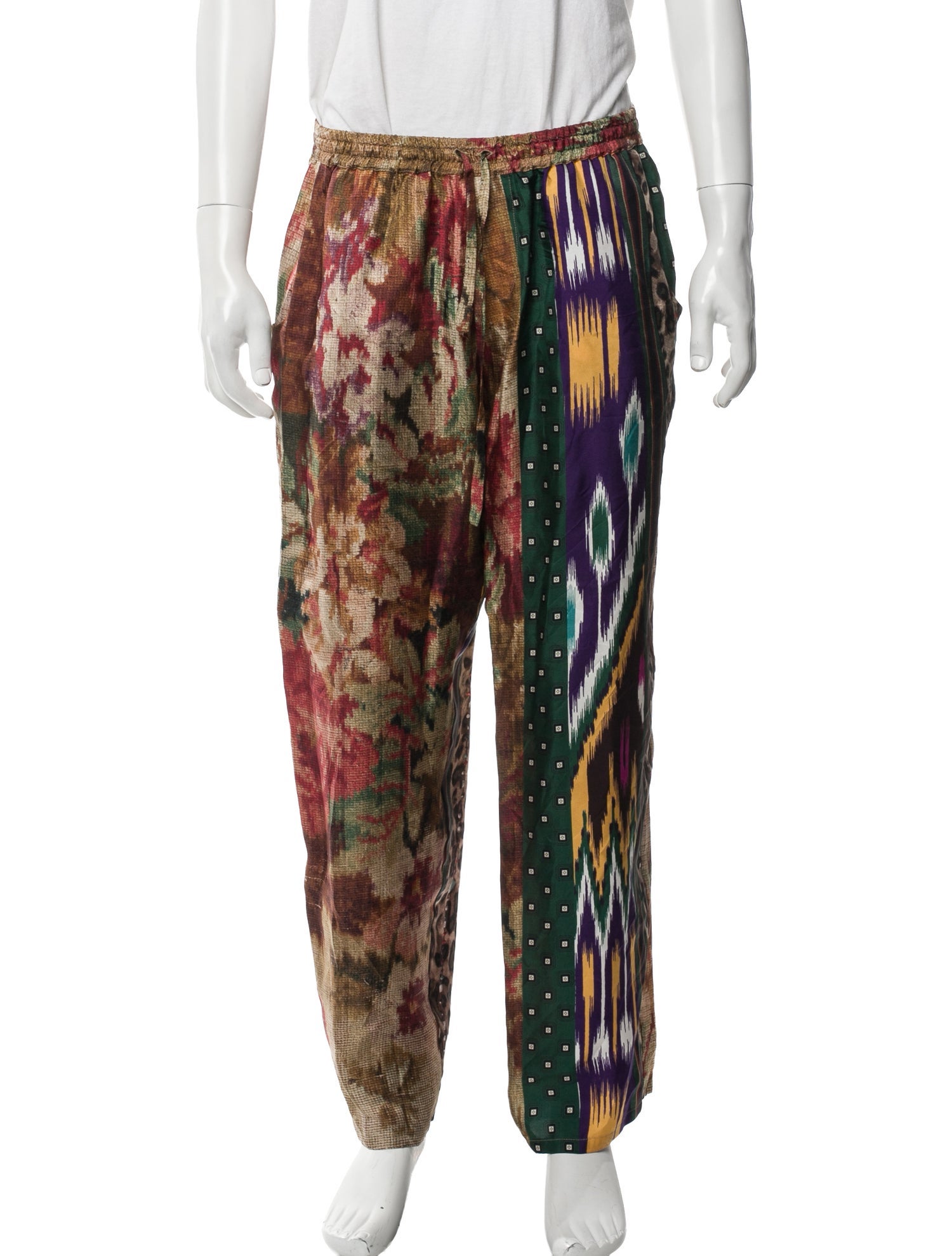 Pierre-Louis Mascia Silk Joggers