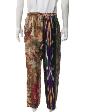 Pierre-Louis Mascia Silk Joggers