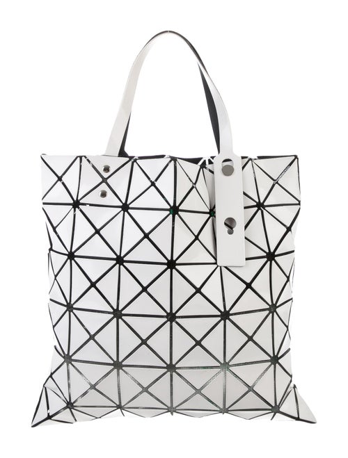 Pleats Please Issey Miyake Bao Bao Tote White