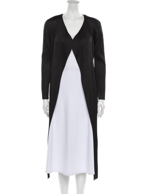 Pleats Please Issey Miyake Coat Black