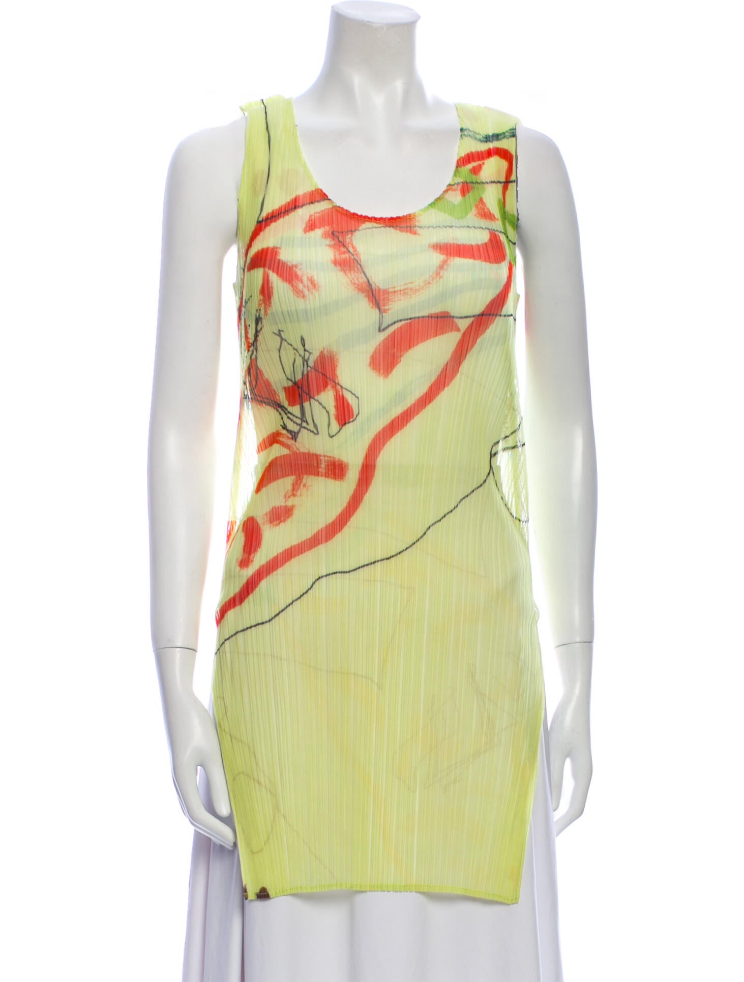 Pleats Please Issey Miyake Vintage 2001 Top - White Tops, Clothing