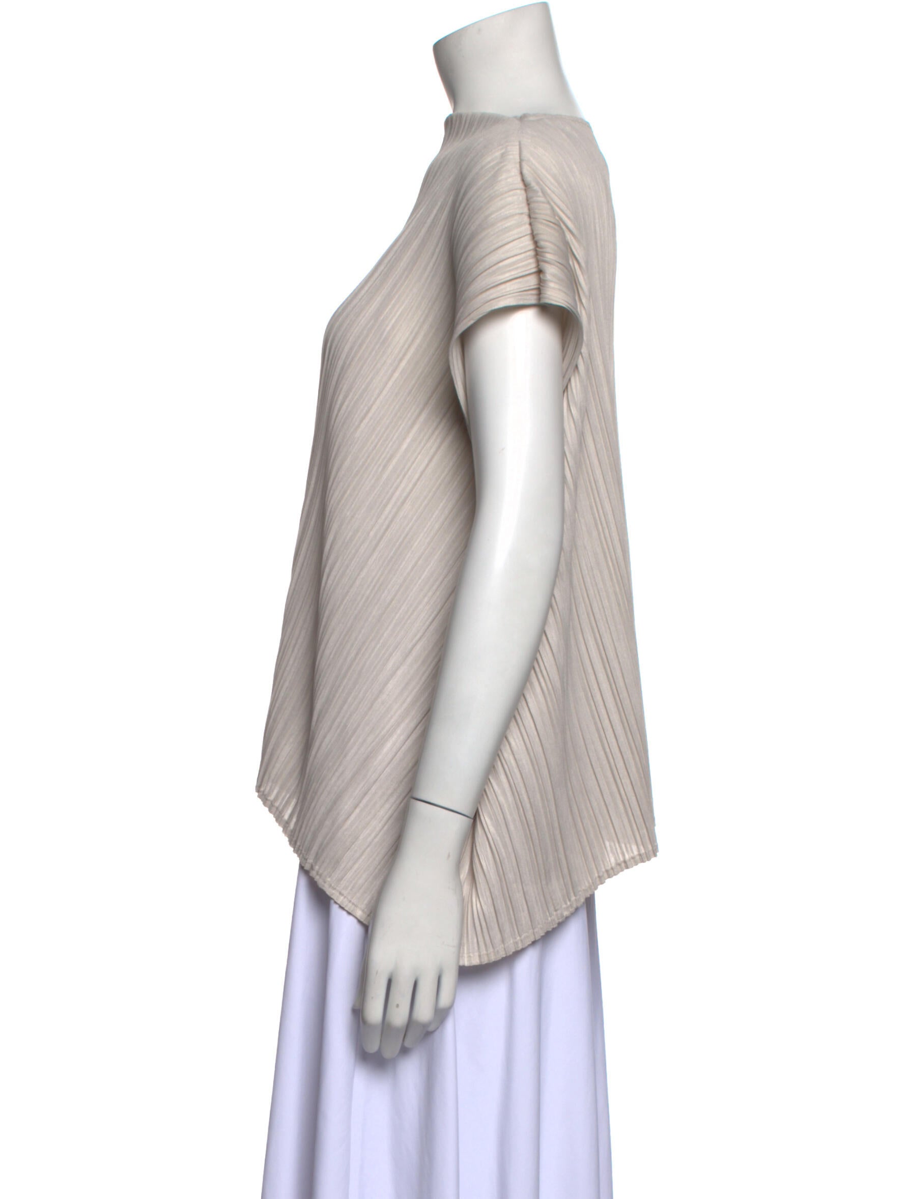 Homme Plissé Issey Miyake Long Sleeve Pleat T-Shirt Achromatic | END. (KR