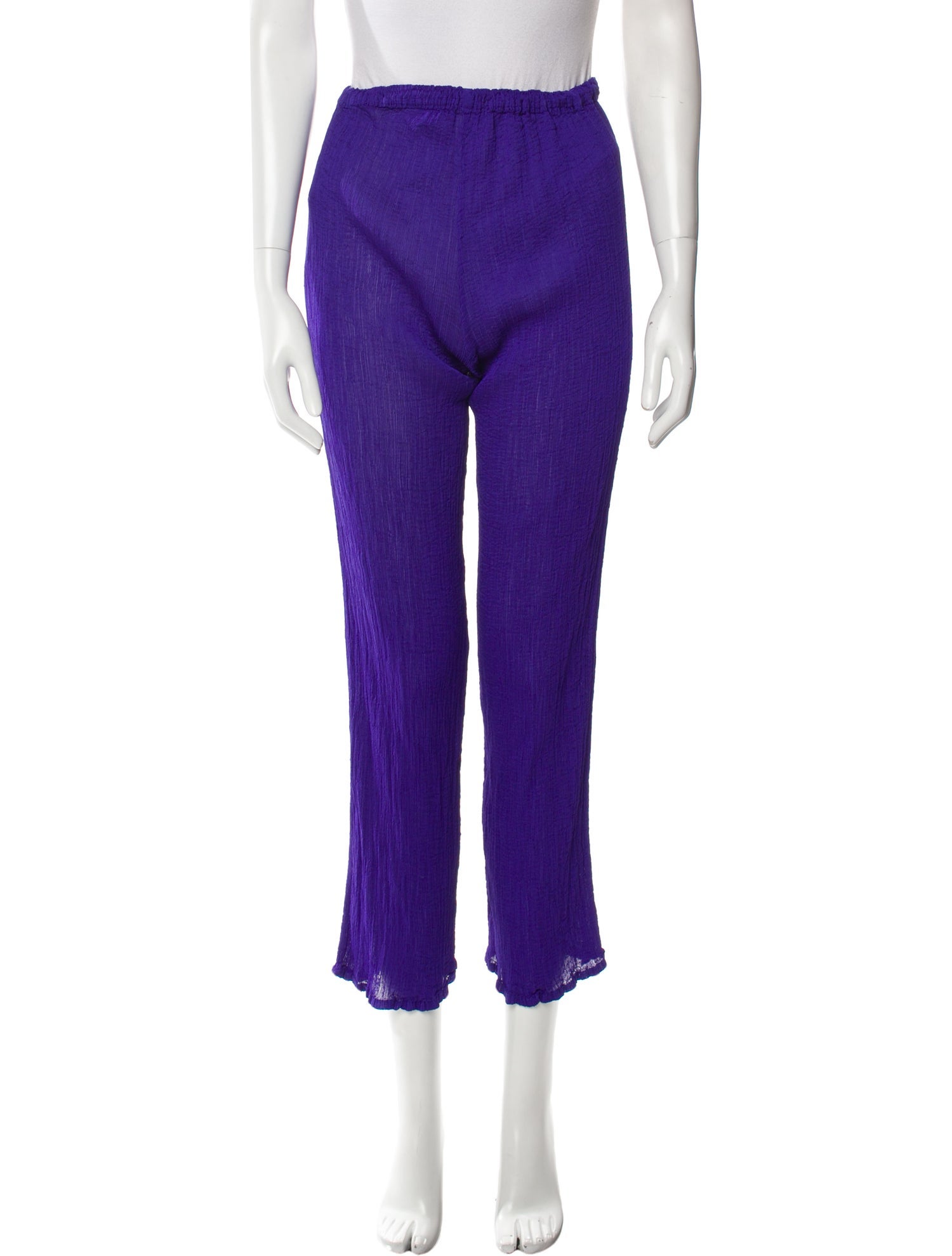 Pleats Please Issey Miyake Straight Leg Pants