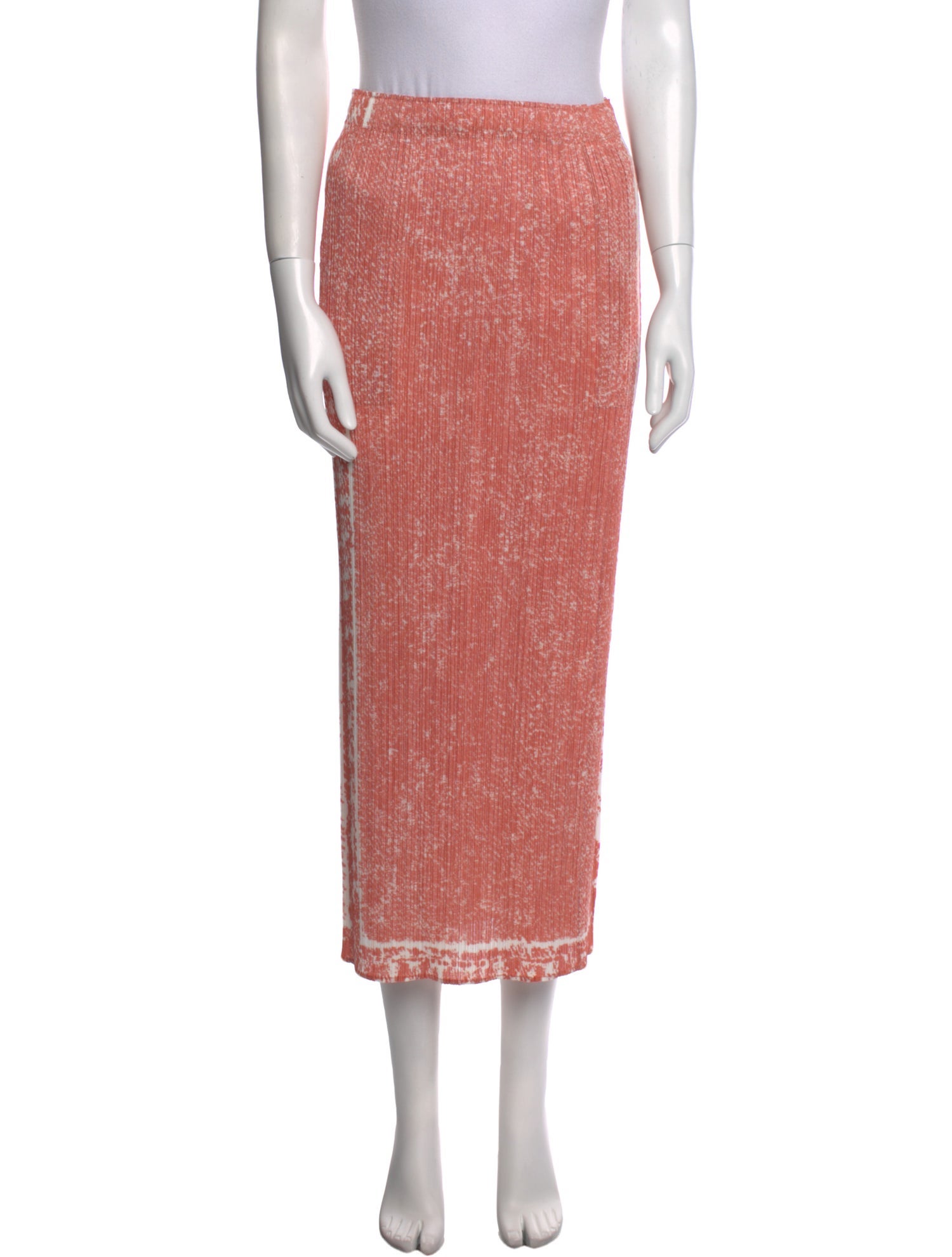 Pleats Please Issey Miyake Midi Length Skirt