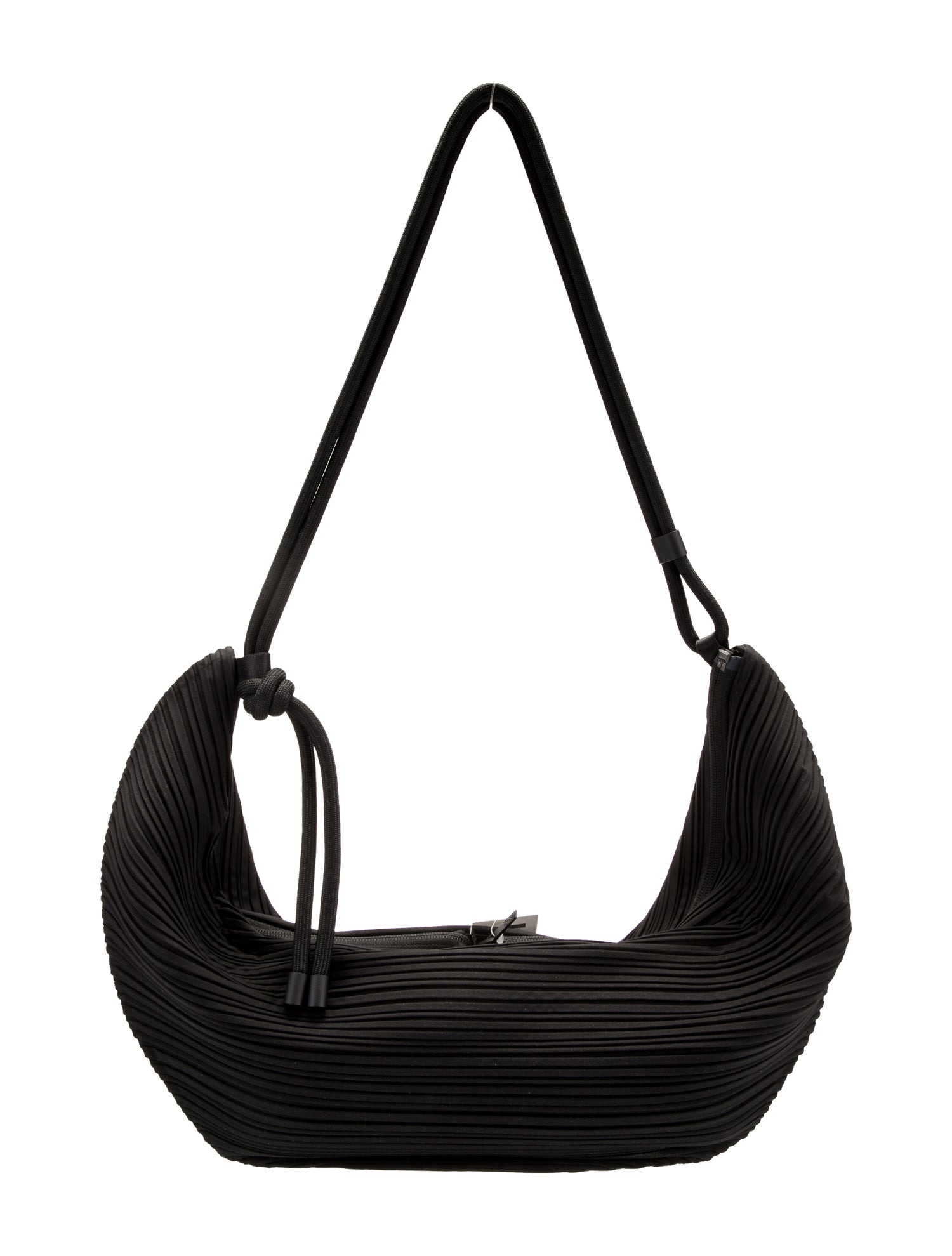 Pleats Please Issey Miyake Hobo - Black Shoulder Bags, Handbags 