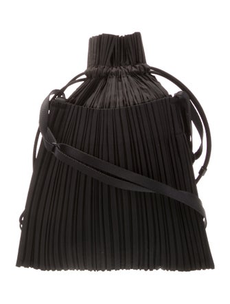 Pleats Please Issey Miyake Nylon Shoulder Bag