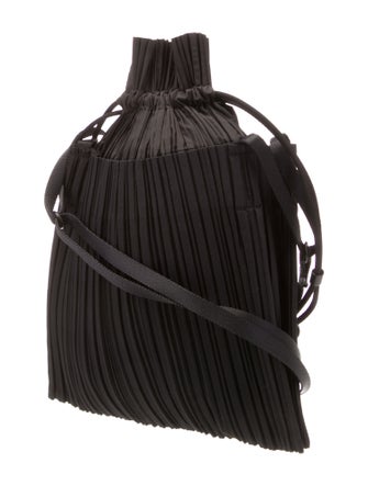 Pleats Please Issey Miyake Nylon Shoulder Bag