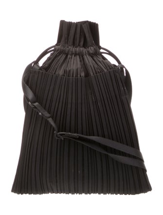 Pleats Please Issey Miyake Nylon Shoulder Bag