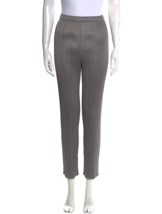 Pleats Please Issey Miyake Straight Leg Pants