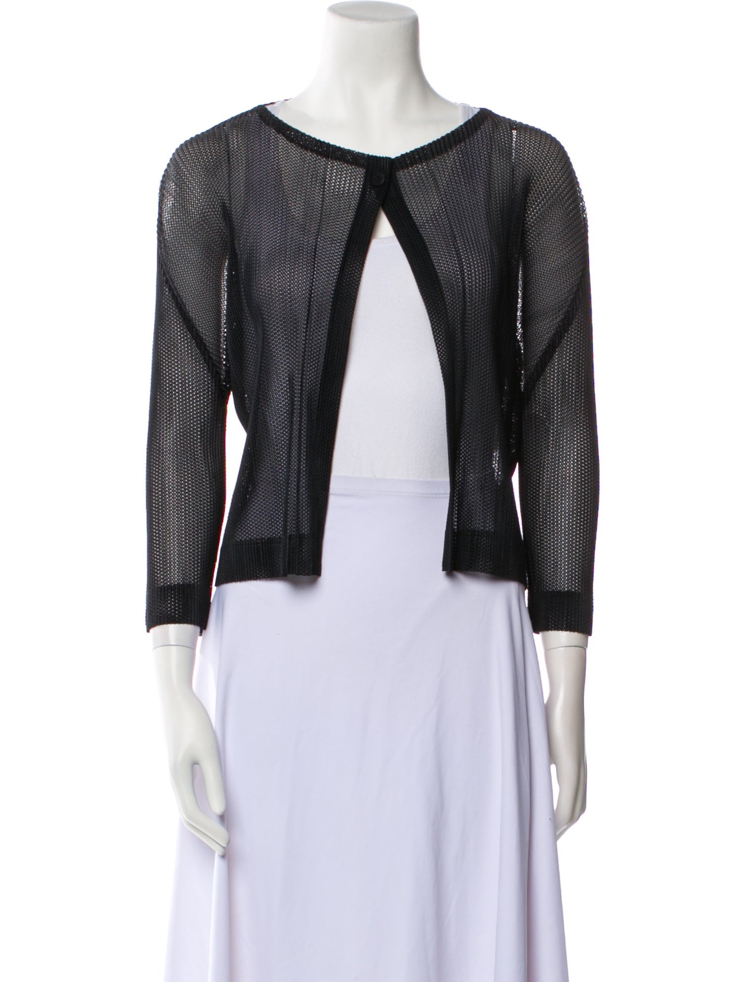 Pleats Please Issey Miyake Striped Evening Jacket