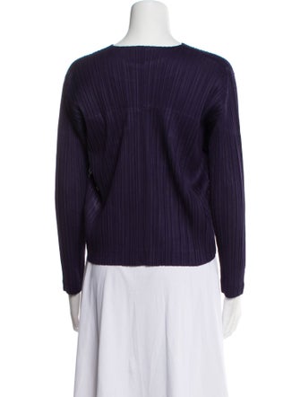 Pleats Please Issey Miyake Striped Evening Jacket